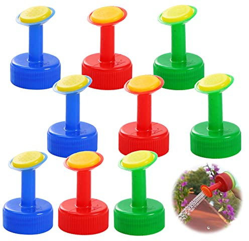 Arroseur Bouchon de Bouteille Arroseur Bouteille Bouchon Arrosoir Bouteilles D'arrosage Embout D'arrosoir pour Bouteilles Vase D'arrosage Bouilloire Pomme de Douche Arrosoir Plastique Outils de Jardin