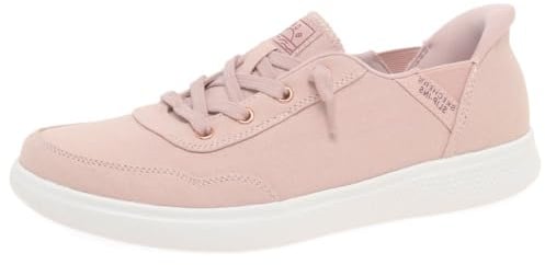 Skechers Damen Skip Cute B Cute Sweet Slip-InTurnschuhe, Blush Canvas, 36.5 EU
