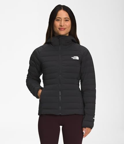 The North Face NF0A7UK54H01 W BELLEVIEW STRETCH DOWN HOODIE Jacket Femme TNF Black-NPF Taille M