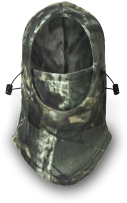 TAGVO Cagoule Coupe-Vent Masque De Ski,Chasse Cagoule Sport Visage Masque Camo, Cagoule Polaire Thermique Hiver Utilisation Polyvalente Masque Unisexe pour Les Sports De Plein Air d'hiver
