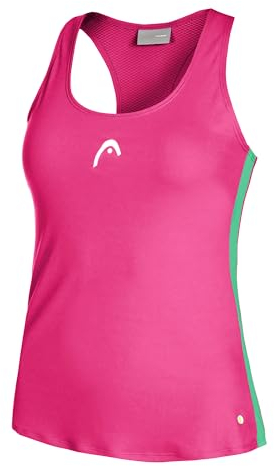 HEAD Damen Spirit Tank Top Women Tennis Shirt, Vivid Pink, M EU