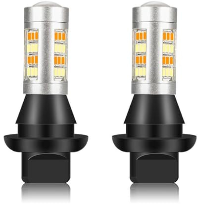 NeaxgeandX 2 Stück Auto Hohe Helligkeit Tagfahrlicht Blinker Fahrzeug Signal Lampe DRL Automotive Automobile Upgrade Modifizierter Stil 1
