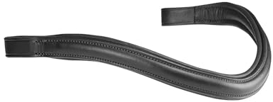 Velociti - Stirnriemen für Pferde Rapida, Schwarz , Poney