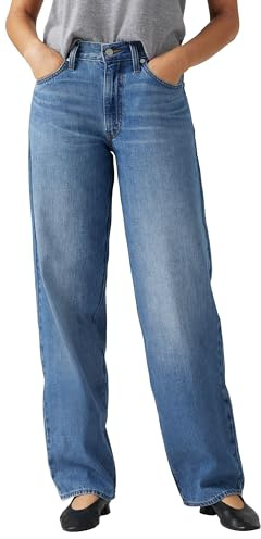Levi's Jean Baggy Dad pour Femme, Heavy Check, 24W / 32L