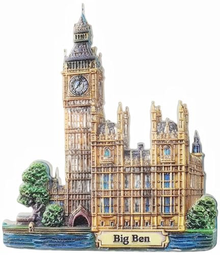 Kühlschrankmagnet Big Ben Großbritannien, Touristen-Souvenir, 3D-Dekoration, Handwerk