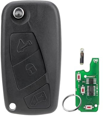 48 chip 3 pulsanti telecomando di ricambio per Fiat Iveco Daily MK4 2006 – 2011 Fiat telecomando con portachiavi GT10 lama
