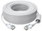 ZOSI 100ft (30 Meter) Ethernet Cable, RJ45 Network Cord for POE Camera NVR System, Cat5e Patch Cable, IP Camera, Switch, Router, Computer, Modem and More(Gray Color)