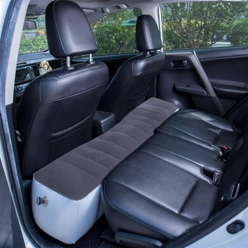 JJRFVBGT Auto Luftmatratze Universal-Luftbett Fürs Auto, Aufblasbare Reisematratze, Luftmatratze, Doppelbett, Verlängerte Couch Hinten, Für SUV, MPV, Limousinen, LKW, Camping, Autozubehör