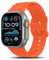 TiMOVO Banda sportiva Compatibile con Apple Watch Band 49/46/45/44/42mm per donne uomini, cinturino di ricambio in silicone per iWatch Ultra 2/Ultra/Series 10/9/8/7/6/5/4/3/2/1/SE 2/SE, Arancione