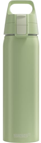 SIGG - Alu Trinkflasche - WMB Pathfinder Alu - Klimaneutral Zertifiziert - Für Kohlensäurehaltige Getränke Geeignet - Auslaufsicher - Federleicht - BPA-frei - Outdoor - Eco Green - 0.75 L