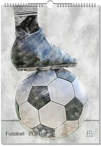 artboxONE Kalender 2026 Fussball Wandkalender A3 2026 Sport/Fußball