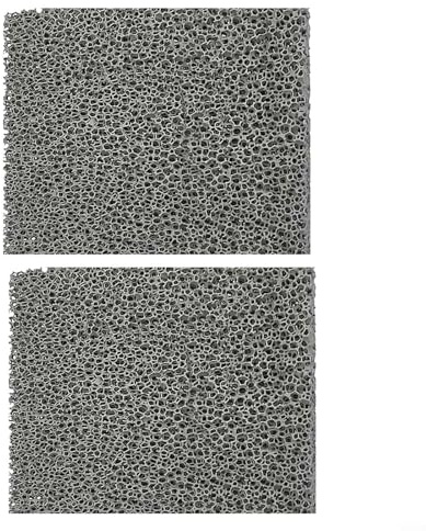 Ersatz-Feinstaubfilterplatte für HARK Kaminöfen, Zubehör, 200 x 200 x 20 mm, passend für Zuhause, Küche, Reinigung von Innenluft (2 Stück)