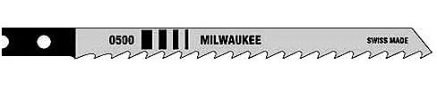 MILWAUKEE JIG SAW Blade HCS 6T 4LG (5PK) Part # 48-42-0500