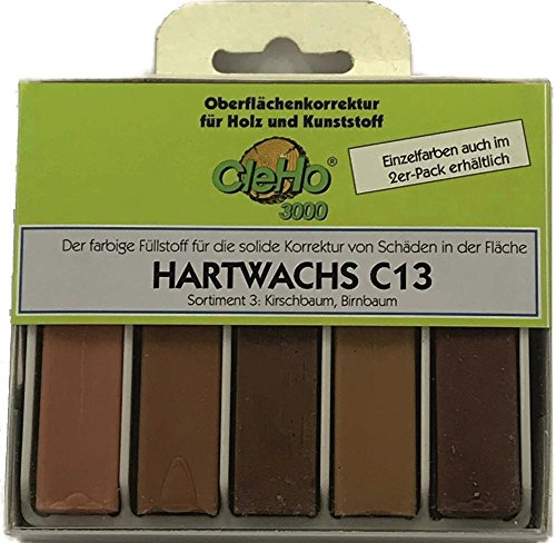 Cleho Hartwachs C13 | Farbe: Kirschbaum, Birnbaum