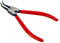Pince coudée 175mm pour circlips extérieurs - AUTOBEST