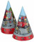 8 Partyhütchen * Feuerwehr * für Mottoparty und Kindergeburtstag von TIB // Kinder Geburtstag Party Fete Set Jungen Verkleidung Hütchen Fire Fighter
