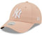 New Era New York Yankees MLB Basecap Kappe Hut rosa verstellbar mit gebogenem Schirm für Frauen - One-Size