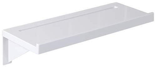 Bathroom Shelf No Drill Self Adhesive Shelf No Nails Shelves White Shower Shampoo Holder Wall Mounted Shelves Bathroom Storage Plastic Shower Caddy Wall Shelves