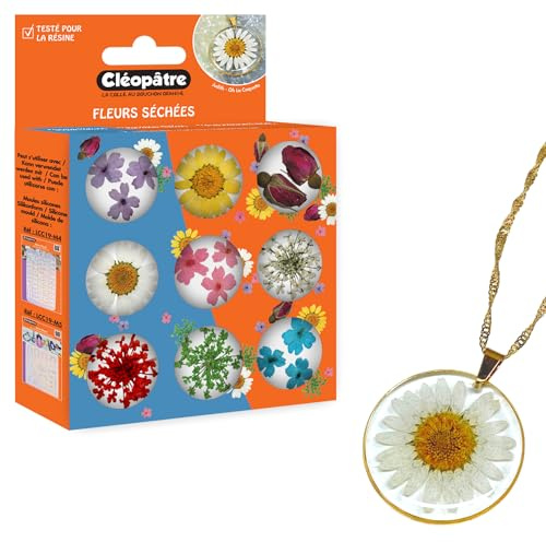 Cléopâtre Zubehör-Set aus Kunstharz, verschiedene Farben, mehrfarbig