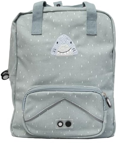 Trixie Baby Trixie Rucksack, groß, für Kinder, Mr. Shark (Hai), Format A4