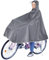 Wasserdicht Radfahren Regen Poncho, Radfahren Regen Poncho mit Kapuze, Compact Regen Cape fur Damen Herren, Portable Regenponcho Leichte Regenjacke für Fahrräder Elektrofahrräder (Oxford-Stoff, Gray)