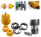 Kit De Roscador De Tubos De Pvc Compatible Con Taladro Eléctrico Con Varios Tamaños De Matrices, Herramienta Para Roscar Pvc Para Taladro Eléctrico, Kit De Roscador De Tubos (Interior + exterior)