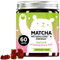 Matcha et Vitamine Gummies - Complément Énergisant Naturel – Antioxydant – Avec Matcha, Coenzyme Q10, Zinc, Vitamine B12-60 unités (1 mois) - Sans sucre, Vegan - Bears with Benefits