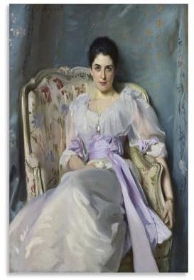 Poster Lady Agnew of Lochnow von John Singer Sargent, Wanddekoration, Kunstdrucke auf modernem Kunstwerk für Wohnzimmer, Badezimmer, Schlafzimmer, Zuhause, 30 x 45 cm