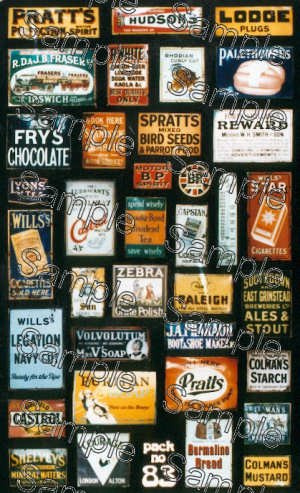 Tiny Signs TSOO83 Enamel Advert Signs 3