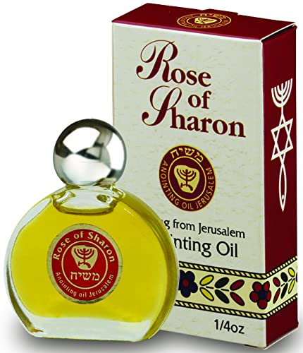 Blessings from Jerusalem - Rose of Sharon Anointing Oil (7.5 ml) by Ein Gedi