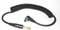 Maxsimafoto - 3.5mm to Male Flash PC Sync Cable coiled Cord 12 length. Suitable for Nikon, Canon, Pocketwizard miniphone PC1 etc.