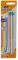 BIC Bleistift Evolution (Stripes 646 HB mit Radierer, Blister à) 3 Stück, farbig sortiert