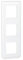 Legrand LEG78823 Plaque programme mosaic - 3x2 modules - vertical - blanc