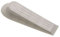 DOOR JAM STOP WEDGE PLASTIC WHITE ( pack of 3 )