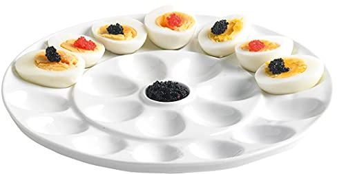 Cosy & Trendy Porcelain Eggs Presentation Plate, D 26 Cm
