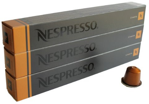 Nespresso Espresso Livanto 30 capsules