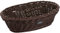 Westmark Mehrzweck-Korb, Geeignet für Hotel und Gastronomie, Oval, ca. 23,5 x 16 x 6,5 cm, Synthetik Faser, Saleen Edition: Coolorista, Braun, 02087306101