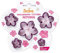 Decora 0803026 Kit 5 Tagliapasta Petunia, In Plastica, Il Kit Ideale per Creare Decorazioni in Pasta di Zucchero o di Gomma, Made in Italy, Design originale. Confezione da 5 pezzi.