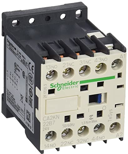 Schneider Electric TeSys K control relay - 2 NO + 2 NC - = 690 V - 24 V AC coil