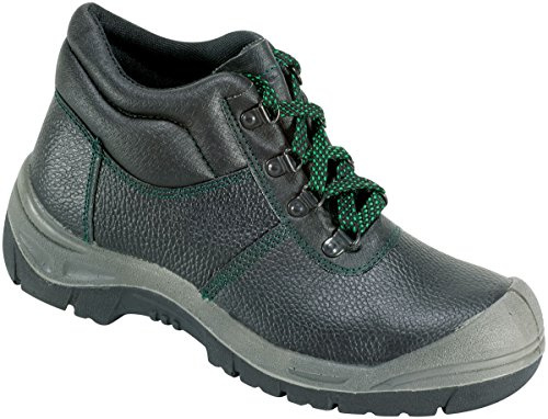 Sicherheits-Schnürstiefel Sicherheits-Stiefel ROSTOCK ÜK EN ISO 20345 S3 SRA - Weite 10,5 - schwarz - Größe: 43