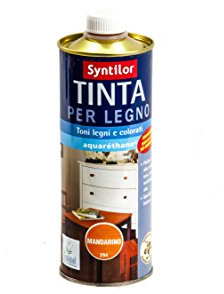 TINTA PER LEGNO 0.5 L SYNTILOR ALL'ACQUA ALTA RESISTENZA NOCE ANTICO
