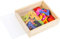 small foot Magnet Holzkiste Educate aus Holz, 40 Teile zum Rechnen und Zahlen lernen, für Kinder ab 3 Jahren, 10731, Grün, Gelb, Blau, Rosa, Rot