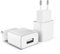 MyGadget 2X Caricatore USB da Muro - Caricabatteria Universale (1A | 5V) - Carica-Batterie Portatile e Compatibile con Samsung | Huawei - Bianco
