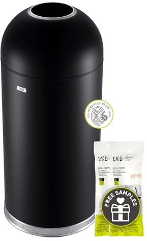 EKO, Stainless Steel, Matt Black, 56 Liter