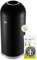 EKO Eternal Poubelle commerciale de grande capacité en acier noir, poubelle ronde à couvercle ouvert pour intérieur et extérieur, très résistante, pour la maison, le bureau, le restaurant, 56 L