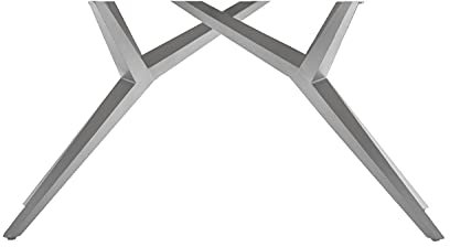 Sit Möbel Tops & Tables Tischgestell antiksilber Eisen L = 86 x B =71 x H = 70 cm antiksilbern