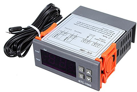 TuToy Digital Stc-1000 220V Todo Propósito Termostato Regulador De Temperatura Con Sensor
