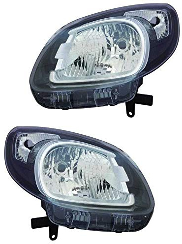 Halogen Scheinwerfer Set links & rechts Hauptscheinwerfer Frontscheinwerfer H4 für Model Kangoo/Grand KW0/1_ FW0/1_