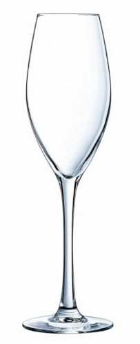Cristal D'Arques Wine Emotions Boîte de 4 verres à flûte Cristalin 24 cl
