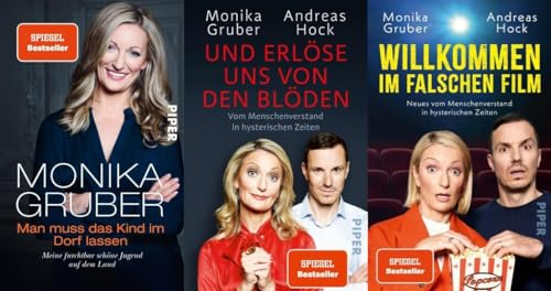 2 Spiegel-Bestseller von Monika Gruber im Set + 1 exklusives Postkartenset